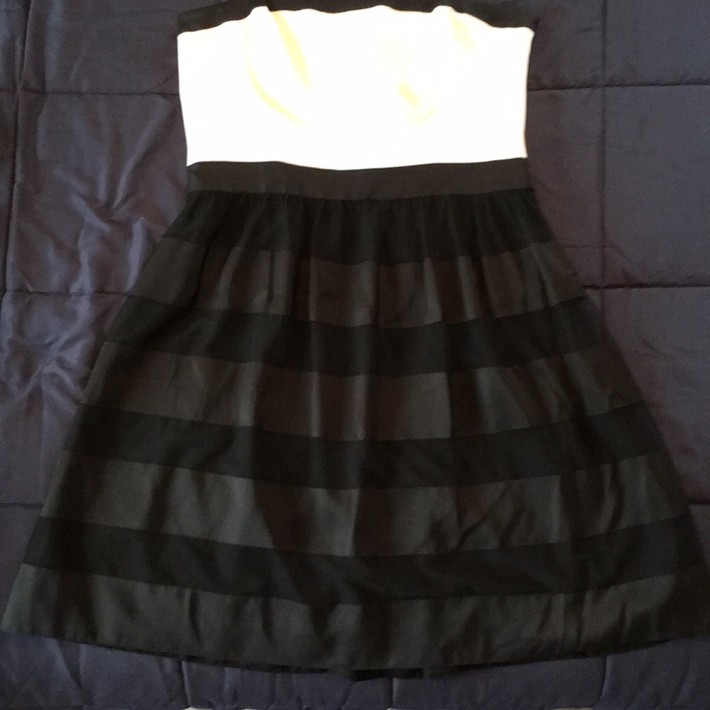 WHBM strapless dress